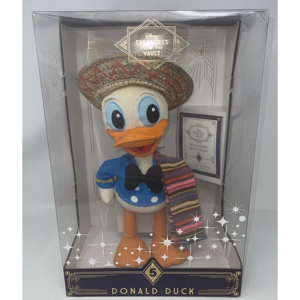 Donald Duck Disney Treasures From The Vault 5 El Pato Donald Collectible Plush
